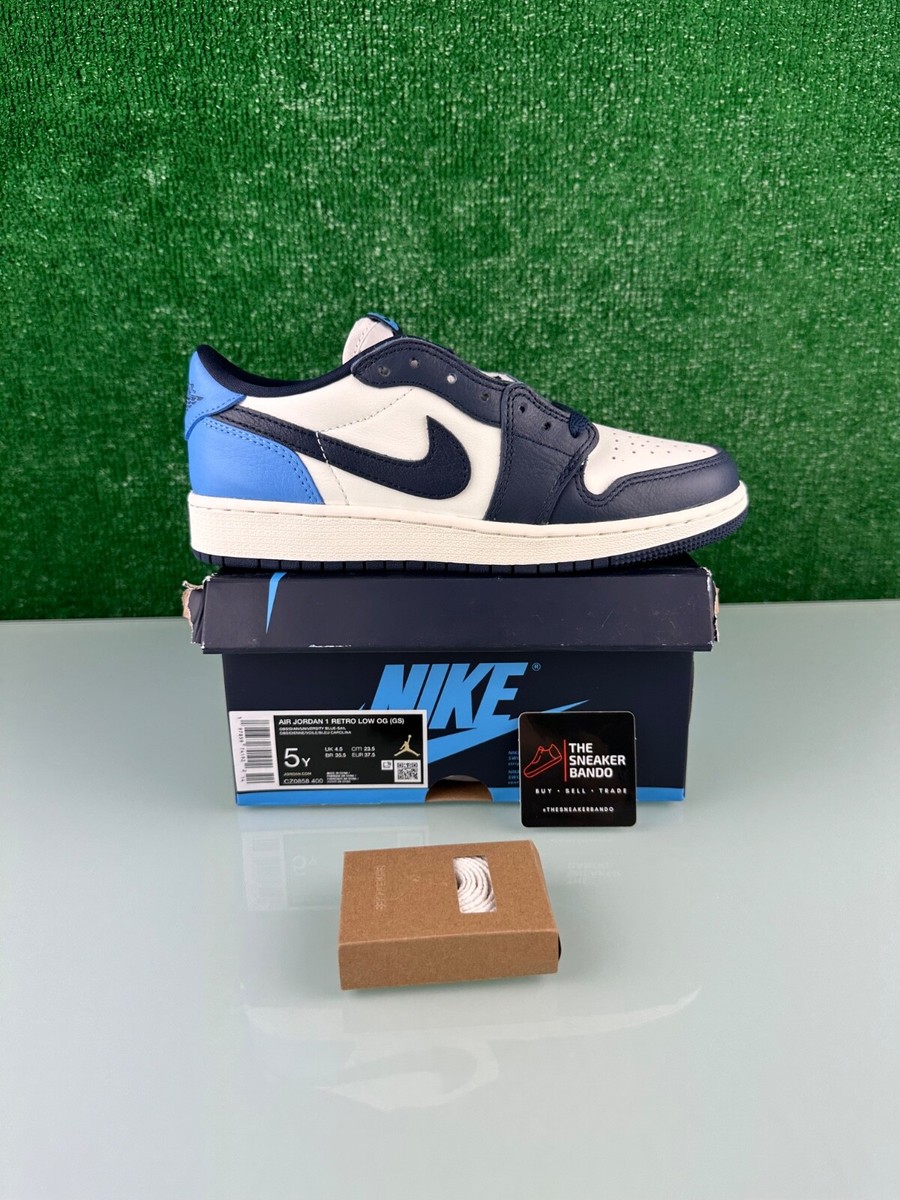 Jordan 1 Retro OG Low Obsidian UNC for Sale | Authenticity Jordan 1 Retro OG Low Obsidian UNC for Sale | Authenticity