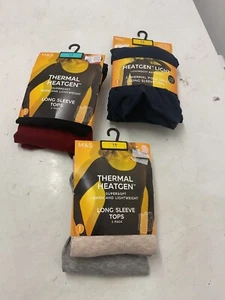 Nuovissimo Thermal Heatgen manica lunga 2 pezzi top leggero taglia 14 - Foto 1 di 24