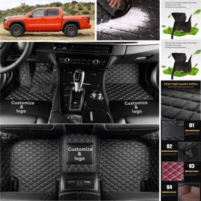 For Nissan Frontier Car Floor Mats Custom Luxury Carpets Waterproof Auto Liners Foto 1 de 4