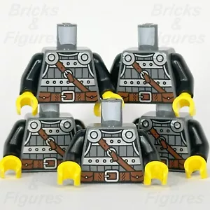 LEGO® Viking Torso Minifigure Body Part Metal Armour Vikings 31132 21343 x 5 - Picture 1 of 3