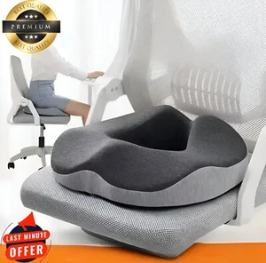 Premium Comfort Donut Cushion: Ultimate Relief for Tailbone & Sciatica Pain - Picture 1 of 8