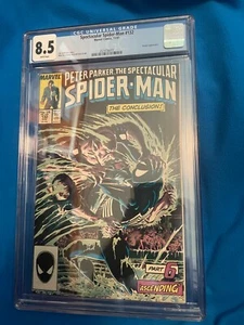 Peter Parker The Spectacular Spider-man #132 GGC 8.5! - Picture 1 of 3