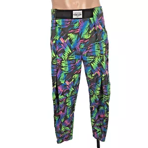 Vintage Gr. L Baggy Hose Neon Gym Miami Muscle Parachute Saved by the Bell Unisex - Bild 1 von 11