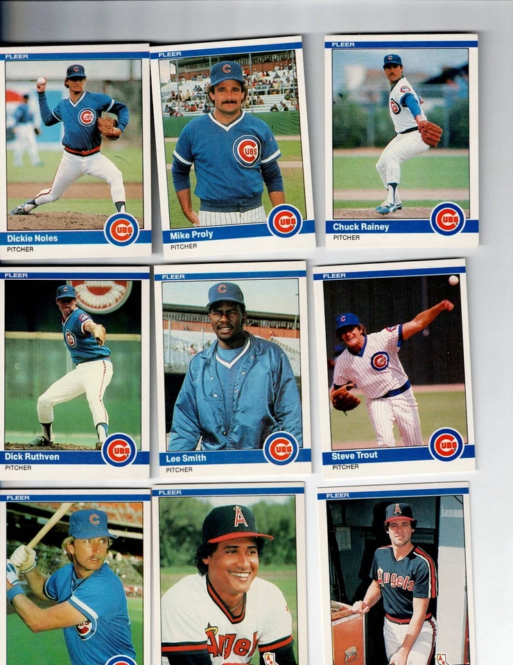 1984 FLEER BASEBALL COMPLETE YOUR SET U PICK 501-660 + Update - Image 1 of 1