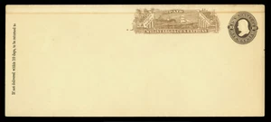 US 1882 HAWAII - Wells & Fargo Co.+Insc Jefferson 10¢ brown on amber Large Env. - Picture 1 of 2