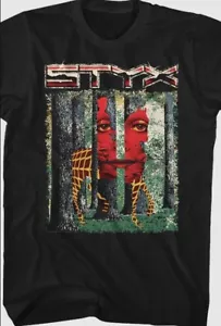 Styx Grand Illusion Men's T Shirt Rock Band Album Cover Concert Tour Music Merch - Picture 1 of 3