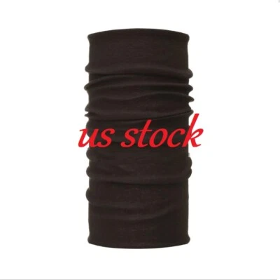 Máscara facial de cabeza marrón pañuelos cuello polaina rebotar sombreros tubo bufanda para deportes Foto 1 de 3