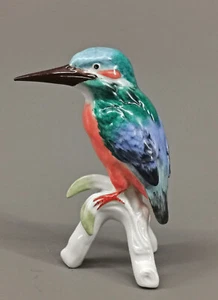 9944247-D Porcelain Figure Kämmer Kingfisher Hand-Painted H14cm - Picture 1 of 6