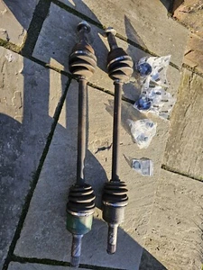 MAZDA MX5 DRIVESHAFTS SPLINE TYPE MK1 1.8 NA With Seals Clips Nuts. 1800 Non ABS - Picture 1 of 9