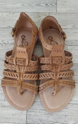 Sandalias de cuero Naughty Monkey para mujer... talla 6 (nuevas) Foto 1 de 4