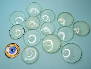 Small lot of mixed eyeglass lenses BLANKS for crafts - Picture 1 of 1