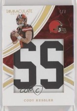 2016 Panini Immaculate Locker Nameplate 4/7 Cody Kessler #GL-CK Rookie RC