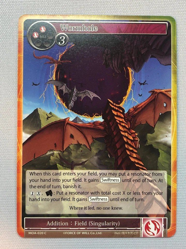 Force of Will The Millennia of Ages Wormhole NM/M  - Image 1 of 1