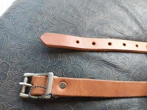 Harness Leder Ersatz Schlepper Verbinder Gurt für Western Brust Halsband Sattel - Bild 1 von 4