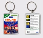 LINE OF FIRE SEGA MASTER SYSTEM LLAVERO KEYRING