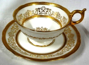 ✅ VRare COALPORT CUP & SAUCER - #Y 6058-H - MARSHALL FIELD  - from LOCAL MUSEUM - Picture 1 of 11