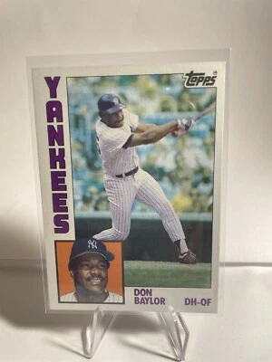 1984 Topps - #335 Don Baylor - Image 1 of 2