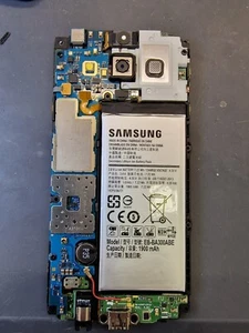 MOTHERBOARD SAMSUNG A3 2015 SM-A300 FUNKTIONSFÄHIG KEINE BLOCKIERUNGEN MIT GEHÄUSE - Bild 1 von 2