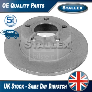 Fits Audi Quattro 100 200 2.1 2.2 2.3 2.5 TDi Brake Discs Rear Stallex 437615601 - Picture 1 of 2