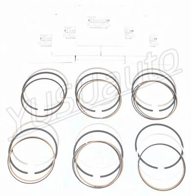 Juego de 6 anillos de pistón Φ97 mm para Porsche 911 Carrera 991 981 Boxster Cayman S de 3,4 L Foto 1 de 4