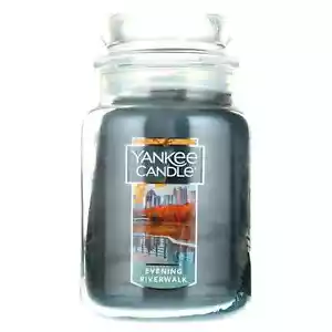 Yankee Candle Evening Riverwalk Original Large Scented Jar Candle, 22 oz - Picture 1 of 7
