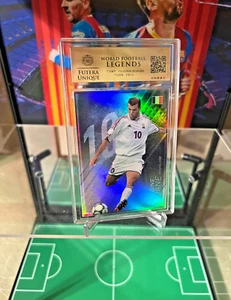 2018 FUTERA UNIQUE WORLD FOOTBALL LEGENDS 5gr Silver ZINEDINE ZIDANE WF10 - Picture 1 of 24