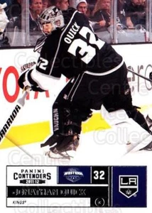 2011-12 Panini Contenders #45 Jonathan Quick - Picture 1 of 1