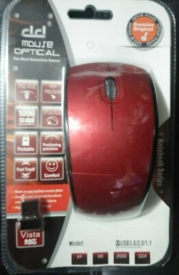 Wireless Mouse, 3.0G Portable Optical Silent Ergonomic Wireless Computer Mouse  - Image 1 of 4