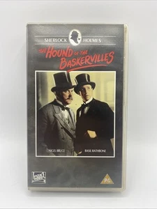 Sherlock Holmes The Hound Of The Baskervilles RARE VHS - Picture 1 of 3