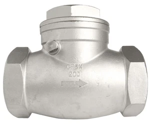 2" Stainless Steel (316) Swing Check Valve - 200WOG - Picture 1 of 5