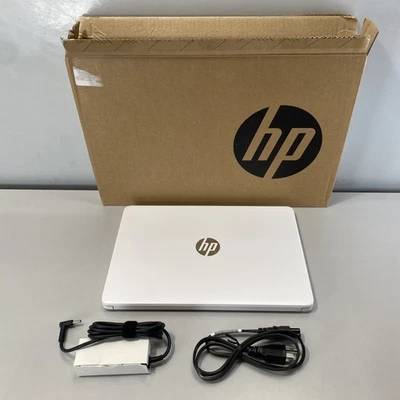 Ноутбук HP 14-DQ3000DX 14 дюймов Intel Celeron N4500 64 Гб - белый - Изображение 1 из 4