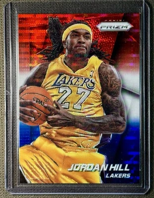 2014-15 Panini Prizm Red White & Blue Pulsar Prizm #6 Jordan Hill LA Lakers - image 1 of 2