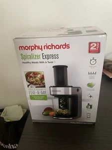 Morphy Richards Spiralizer Express Quick Easy Use - Picture 1 of 5