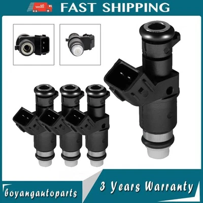 Inyector de combustible 4 piezas para Honda Fit 1,5 L 2009-2013 y Civic 2006-2011 y City 2010-13 Foto 1 de 4