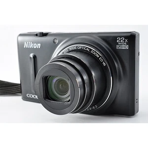 Nikon COOLPIX S9600 Digital Camera Black 16MP 22x Optical Zoom Wi-Fi Auto Focus - Picture 1 of 19