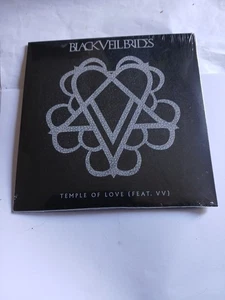 BLACK VEIL BRIDES TEMPLE OF LOVE (FEAT VV) NEW SEALED 7 INCH BLACK SINGLE +REMIX - Bild 1 von 2