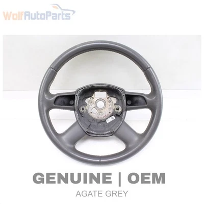 2005-2008 2010-2012 AUDI S4 - 4-Spoke Leather Steering Wheel 8K0419091B - Image 1 of 4