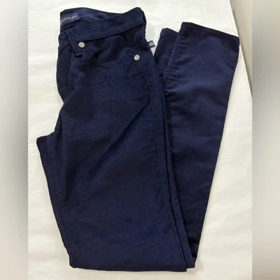 Rock & Republic | Pantalones ajustados de pana Berlín | Azul profundo | Usados en excelente estado Foto 1 de 4