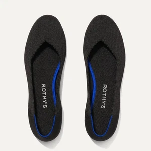 Rothy’s schwarze waschbare Flachstrick-Flats Damen 7,5 - Bild 1 von 10