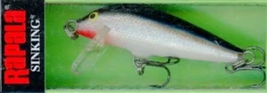 RAPALA COUNTDOWN SINKING CD-05 SILVER 2" BODY LURE - Picture 1 of 2