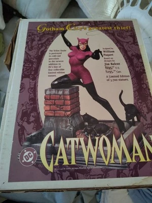 Catwoman Gotham City's Greatest Thief Figure Statue Limited Edition 424/ 3,700  - Image 1 of 2