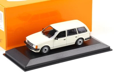 1:43 Minichamps Maxichamps Opel Kadett D Caravan 1979 Bianco - Immagine 1 di 3