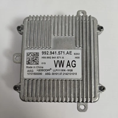 VW Skoda Audi Seat Cupra LED farol módulo unidade de controle 992941571AE - Imagem 1 de 3