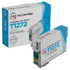 LD Replacement for Epson T127220 127 Extra High Yield Cyan Ink Cartridge - Picture 1 of 9