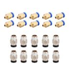 20pcs PC4 M10 Male Straight Pneumatic Connector PC4 M6 Quick In Fitting ND2
