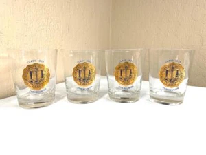 UC California MCM Lowball Becher Glas Set 1950er Jahre Reunion Berkeley University - Bild 1 von 6