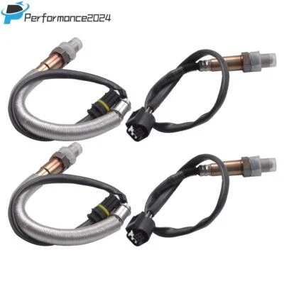 Up & Downstream Oxygen O2 Sensor 1 & 2 For BMW 550i XDrive Alpina B7 4.4L 11-15 - Image 1 of 4