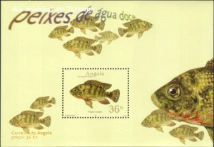 Angola 2001 Tilapia/Fish/Nature/Wildlife/Tourism 1v m/s (b3603b) - Picture 1 of 1