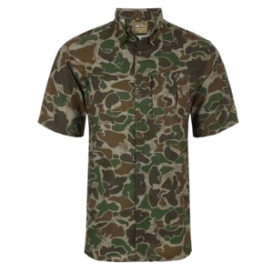 Drake Waterfowl 8-Shot Flyweight Short Sleeve Shirt CHOOSE SIZE AND CAMO - Picture 1 of 5