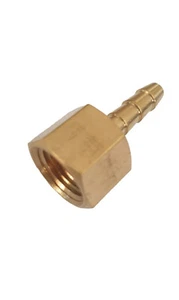Brass Hose Tail Connector 1/4 BSP Female to 8mm Tube - Picture 1 of 1